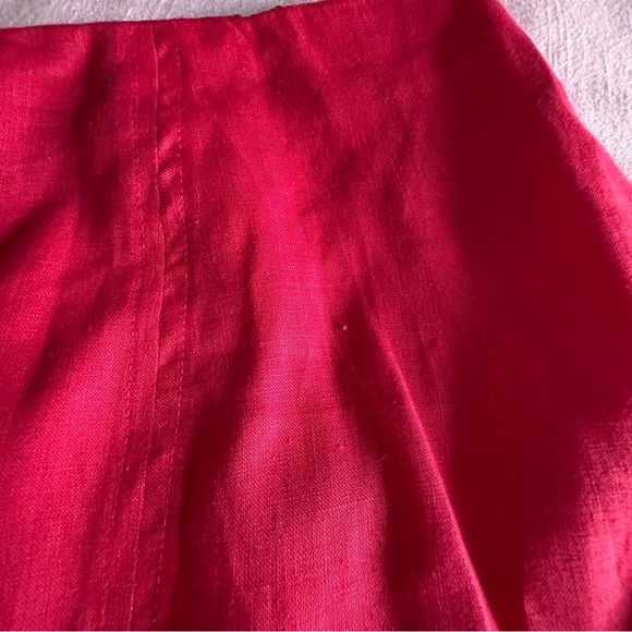 Kim Rogers Linen Womens Sz 18 Trumpet Skirt Flowy Flare Lagenlook Coastal - Picture 13 of 13